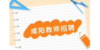 2024下半年陕西咸阳市事业单位招聘公告(教师岗)