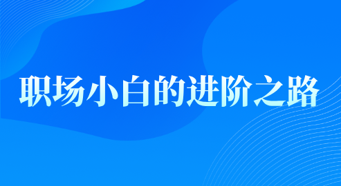 职场小白的进阶之路